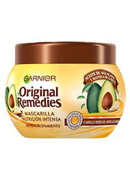 Mascarilla Aceite de Aguacate y Manteca de Karité - Original Remedies
